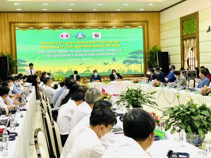 Participants in the forum are representatives from localities, research institutes, associations, civil society organisations across Vietnam and international and domestic partners. Photo: Le Hoang Vu.