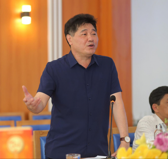 le-quoc-thanh-181601_382.jpeg Giám đốc Trung tâm Khuyến nông Quốc gia Lê Quốc Thanh. Ảnh: HA.