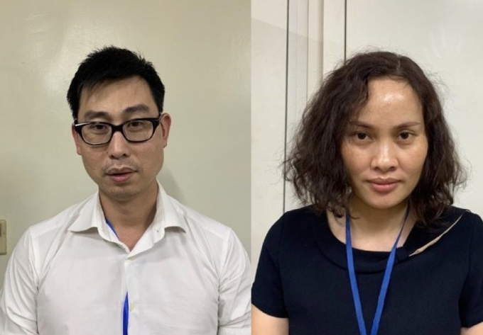 bach-mai-221348_234.jpeg Phạm Đức Tuấn và Ngô Thị Thu Huyền. Ảnh: BCA.