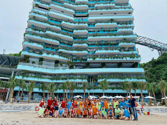 2-171609_802.jpg Flamingo Cát Bà Resorts sở hữu tổ hợp 3 khu nghỉ dưỡng mang kiến trúc độc bản 'rừng xanh trên cao'. Ảnh: CB.