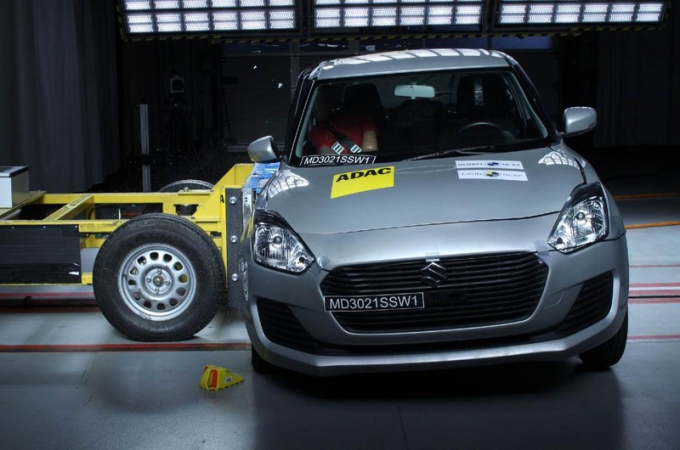 autocarindia-swiftncap1_ueti-131943_629.jpg Chiếc Suzuki Swift được thử nghiệm va chạm ngang bởi Latin NCAP.