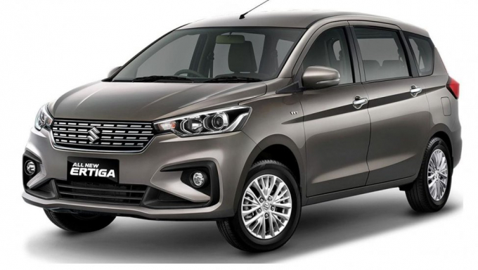 Mẫu Suziki Ertiga sản xuất tại Ấn Độ nằm trong số 181.754 xe Suzuki triệu hồi lần này.