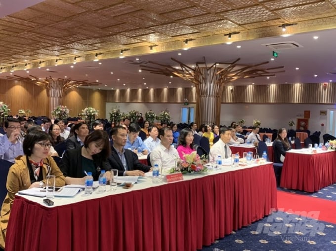 Đại hội có sự tham gia của đông đảo đại diện các Đảng bộ/chi bộ trực thuộc Đảng ủy Bộ NN-PTNT. Ảnh: Lê Bền