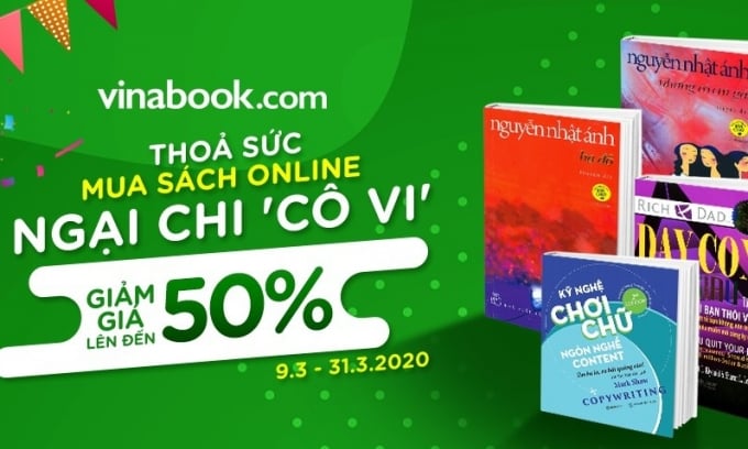 sach-mang-1303_20200318_558.jpg Thị trường sách online rất nhộn nhịp trong mùa dịch. Ảnh: VNB.