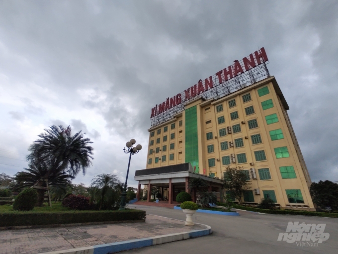 watermark_xuan-thanh-1-2109_20200310_247.jpg Trụ sở Công ty Xuân Thành tại Hà Nam. Ảnh: Thu Quỳnh.