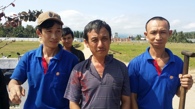 Vụ tàu cá của ngư dân Phạm Tiết bị chìm, chỉ có 1 ngư dân cạo đầu “tu”.