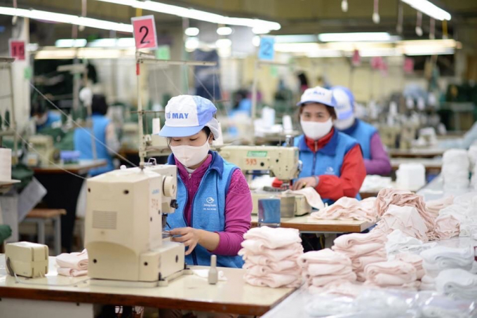 Dệt may là một trong những ngành nghề chịu tổn thất rất lớn trong và sau đại dịch Covid-19. Ảnh: Phúc Lập.