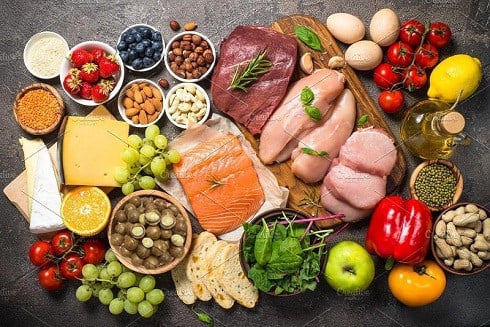 Thực phẩm giàu dinh dưỡng. Ảnh: TL.