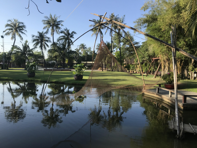 Vẻ đẹp thanh bình đặc trưng miền Tây Nam bộ đang bị đe dọa vì biến đổi khí hậu. Ảnh: T.H.