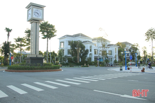 Khu đô thị mới thị trấn Xuân An - nơi cán bộ thị trấn vi phạm quy định trong cấp giấy chứng nhận quyền sử dụng đất, gây thiệt hại cho nhà nước hơn 1 tỷ đồng. Ảnh: Báo Hà Tĩnh.