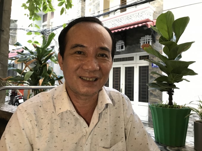 Nhà biên kịch - Luật gia Trần Đình Thu. Ảnh: T.H.