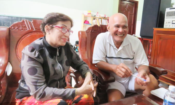 2-2009_20200611_507.jpg Ông Chín Chạy: 'Tôi đã dừng uống mật cóc 5 năm nay rồi và cũng chẳng còn thấy bệnh tật gì'. Ảnh: T.Phùng.