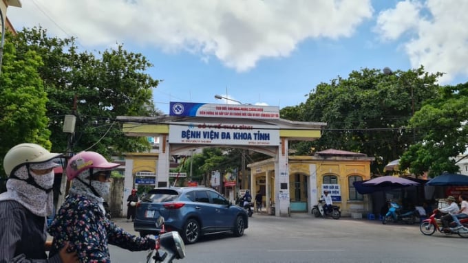 Nhiều dấu hiệu khuất tất tại Bệnh viện đa khoa tỉnh Thái Bình. Ảnh: ĐT.