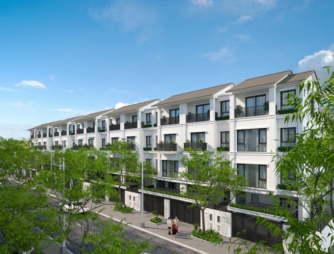 Phối cảnh khu khu Dahlia Homes. Ảnh: Gamudacityland.vn.