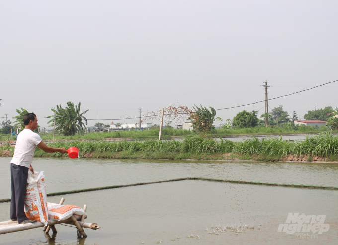 watermark_anh-1-2121_20201019_617.jpg Với quy mô 25ha, mỗi năm HTX Nuôi trồng thủy sản Xuân Hòa cung ứng ra thị trường gần 500 tấn cá các loại. Ảnh: Mai Chiến.