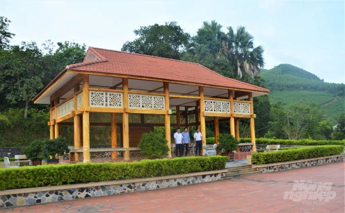 Di tịch Bộ Canh nông tại thôn Hoắc, xã Thái Bình, huyện Yên Sơn, tỉnh Tuyên Quang. Ảnh: Đào Thanh.