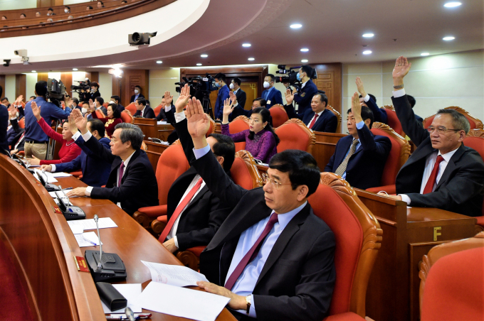 _bac5118-1915_20201217_2.jpg Các đại biểu tham dự Hội nghị Trung ương 14. Ảnh: VGP.