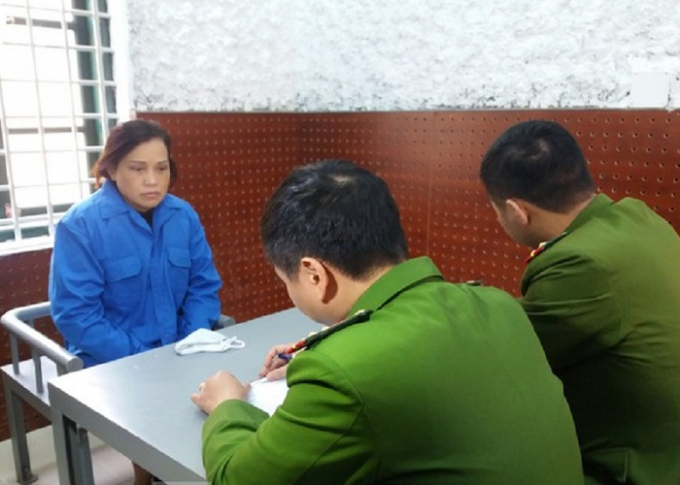 mi-chinh-gia-2021_20201230_768.jpg Đặng Thị Thu Hà tại cơ quan điều tra. Ảnh: An Lãng.