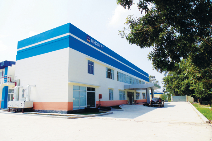 Nhà máy hiện đại của MEKOVET, đạt tiêu chuẩn GMP - WHO của Tổ chức Y tế Thế giới, với 4 dây chuyền sản xuất hoàn toàn tự động tổng giá trị trên 100 tỷ đồng. Ảnh: MKV.