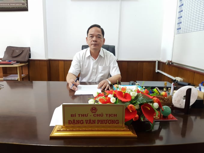 z2340674059585_2379fc548cf318c01c242193a0041aee-1524_20210224_433.jpg Ông Đặng Văn Phương, Bí thư Huyện ủy, Chủ tịch UBND huyện Mỹ Xuyện. Ảnh: Trọng Linh.