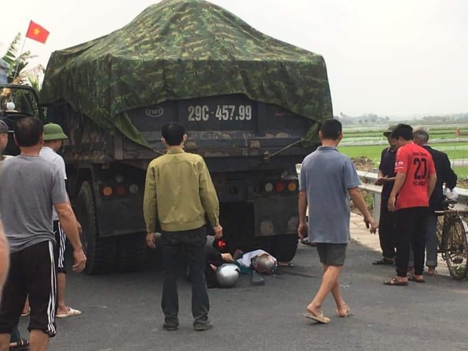 tai-nan-1409_20210312_739.jpg Hiện trường vụ tai nạn. Ảnh: AL.