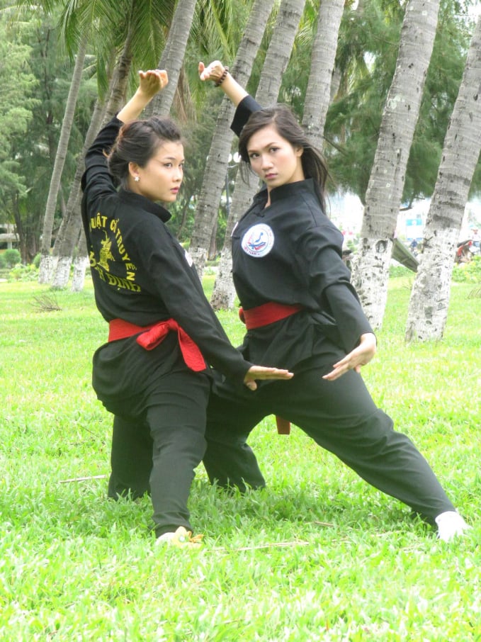 Từ năm 2011 đến nay, võ cổ truyền Bình Định được sự quan tâm, tạo điều kiện của lãnh đạo các cấp, các ngành nên đã có nhiều bước phát triển. Ảnh: Vũ Đình Thung.