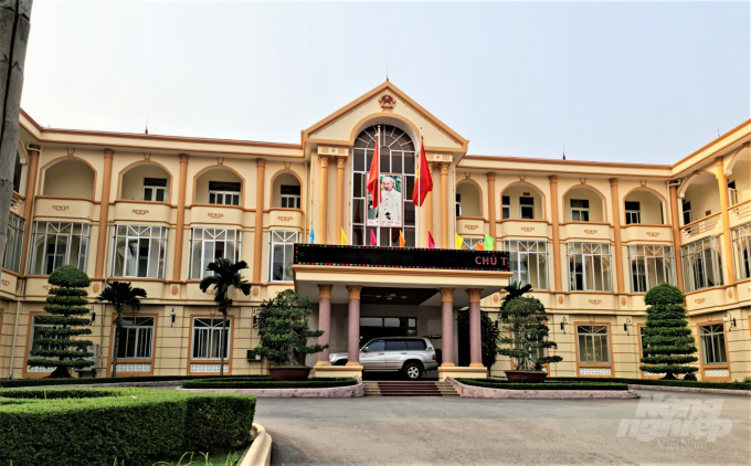 watermark_z2415966903170_30e5bfaf1608495b133f9d0eec8c41d8-1258_20210404_801.jpg Lãnh đạo và các ngành chuyên môn của huyện Chiêm Hóa đang 'nhẹ tay' với những sai phạm trên địa bàn? Ảnh: Đào Thanh.