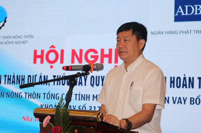 z2435469025072_eaf46eab9041b5db017600d0f9f992e6-1334_20210415_31.jpg Ông Lê Văn Hiến, Trưởng BQL các dự án Nông nghiệp, cho biết, dự án phát triển nông thôn tổng hợp các tỉnh miền Trung đã giúp 1,2 triệu dân vùng dự án được hưởng lợi. Ảnh: KS.