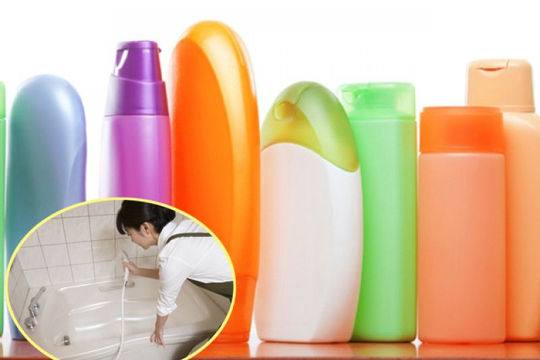  Dầu gội đầu quá hạn có thể tận dụng vào rất nhiều việc.