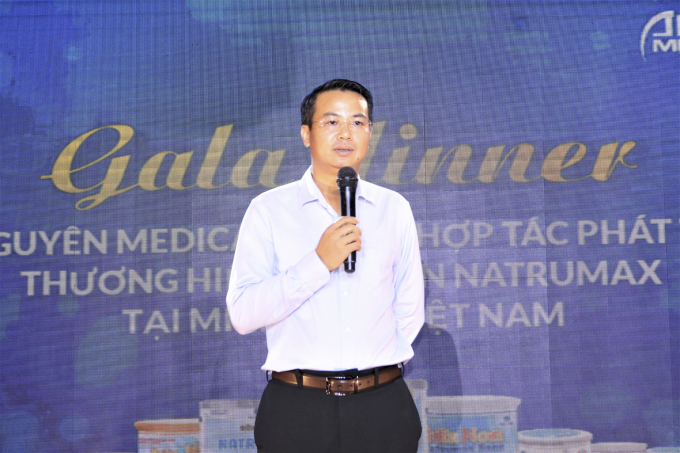 anh-bai-1546_20210503_250.jpg Ông Lê Văn Huynh, Giám đốc An Nguyên Medical Group mong muốn Natrumax sẽ nâng cao sức khoẻ cho cộng đồng. Ảnh: MV.