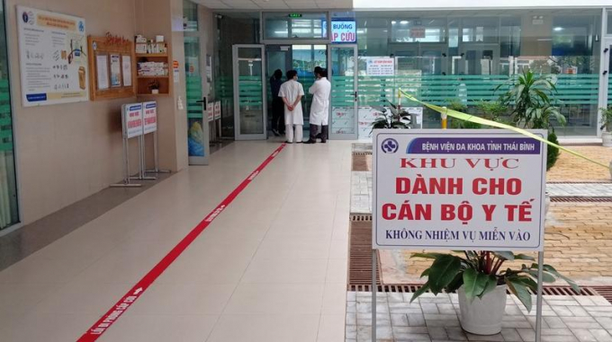 Hiện tại, Thái Bình ghi nhận 5 ca dương tính với Covid-19. Ảnh: MT.