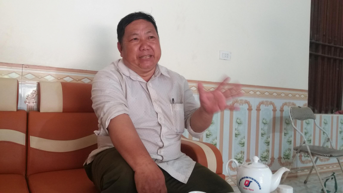 3-1-1551_20210626_542.jpg Trưởng xóm Dương Văn Sình, người có uy tín trong cộng đồng người Mông. Ảnh: Đồng Văn Thưởng.