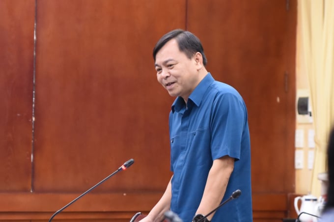 Thứ trưởng Bộ NN-PTNT Nguyễn Hoàng Hiệp. Ảnh: Minh Phúc.