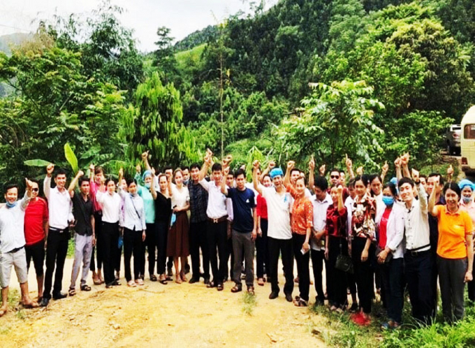 Dự án GREAT đã hỗ trợ thêm nguồn lực cho việc xây dựng mối liên kết trong sản xuất quế của Lào Cai. Ảnh: LH.