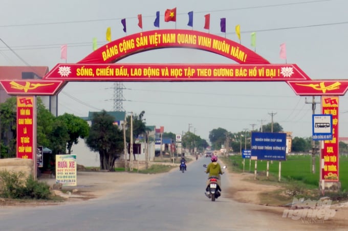 watermark_thi-tran-trieu-son-1629_20210925_759.jpg Huyện Triệu Sơn bước vào xây dựng nông thôn mới trong điều kiện kinh tế khó khăn, điểm xuất phát thấp. Ảnh: TT.