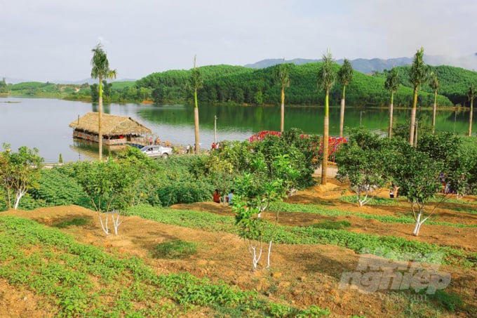 Khu du lịch dự kiến mở cửa trong tháng 10/2021. Ảnh: Việt Khánh.