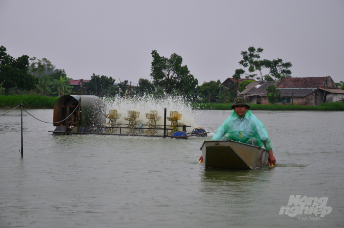 watermark_dsc_4973-0936_20211107_667.jpg Mô hình nuôi trồng thủy sản ở xã Trầm Lộng. Ảnh: NNVN.
