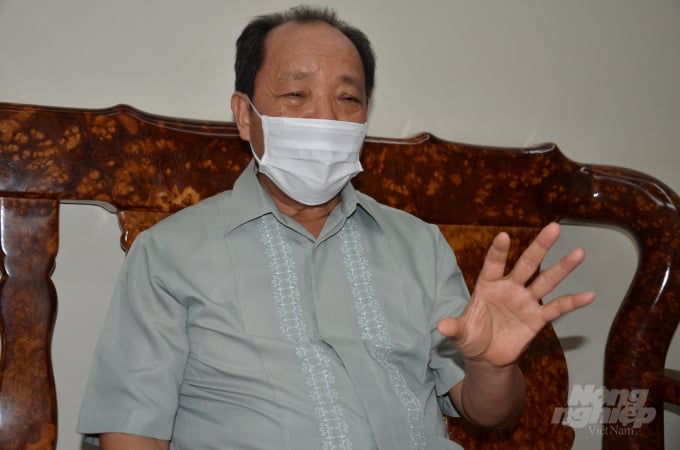 Ông Hồ Xuân Hùng - Chủ tịch Tổng hội Nông nghiệp Phát triển Nông thôn Việt Nam. Ảnh: Dương Đình Tường.