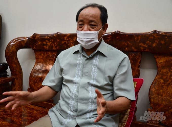 Ông Hồ Xuân Hùng - Chủ tịch Tổng hội Nông nghiệp Phát triển Nông thôn Việt Nam. Ảnh: Dương Đình Tường.