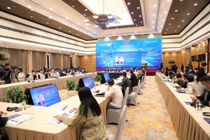 Central Economic Commission on Wednesday organised a seminar 'Digital transformation in agriculture and rural areas in the process of industrialization and modernization to 2030, with a vision to 2045'. Photo: Minh Phuc.