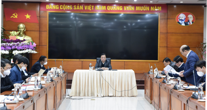 z3125493865949_335535205edab4ff8ded9faab4ef860f-1859_20220120_926.jpg Quang cảnh hội nghị giao ban công tác của Bộ NN-PTNT. Ảnh: Minh Phúc.
