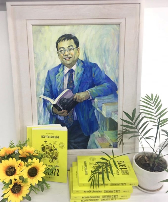 Chân dung doanh nhân Nguyễn Cảnh Bình. 