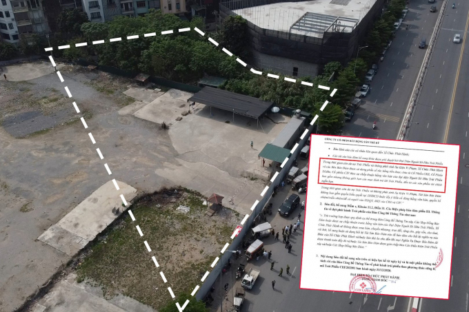 z3408795218417_c19d7775c0c06b933e194eed2ceb67d5-1623_20220512_48.jpg Dự án 'Đầu tư Tổ hợp văn phòng, khách sạn, trung tâm thương mại và dịch vụ tại khu Cày Máy, phường Xuân La, quận Tây Hồ và phường Nghĩa Đô, quận Cầu Giấy'. Ảnh: Tùng Đinh
