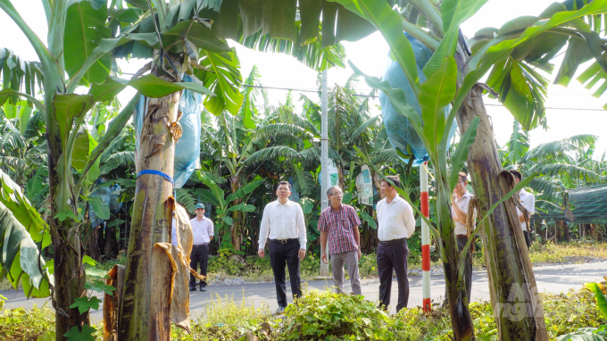 Sau hơn 10 năm thực hiện Chương trình mục tiêu quốc gia xây dựng nông thôn mới trên địa bàn huyện đã giúp cho bộ mặt nông thôn ngày càng khởi sắc, đổi mới. Ảnh: Minh Sáng.