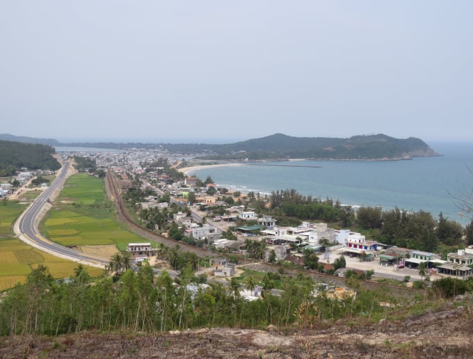 Khung cảnh vùng quê Sa Huỳnh. Ảnh: Thanh Kỳ.