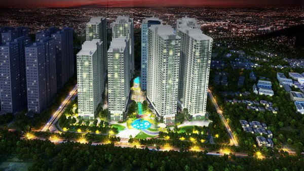 Phối cảnh tổng thể Park Hill