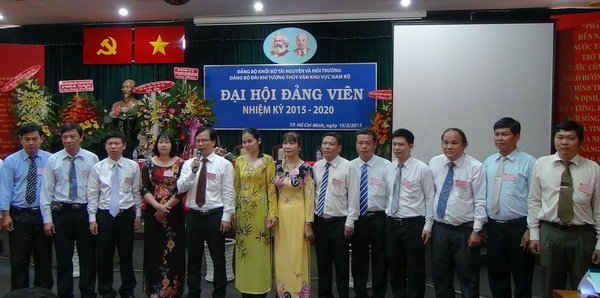 Ban chấp hành Đảng bộ cơ sở Đài KTTV Nam Bộ nhiệm kỳ 2015 – 2020 ra mắt Đại hội