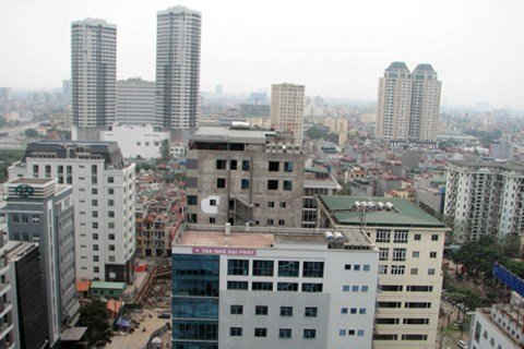 Mỗi tòa nhà cao tầng 
