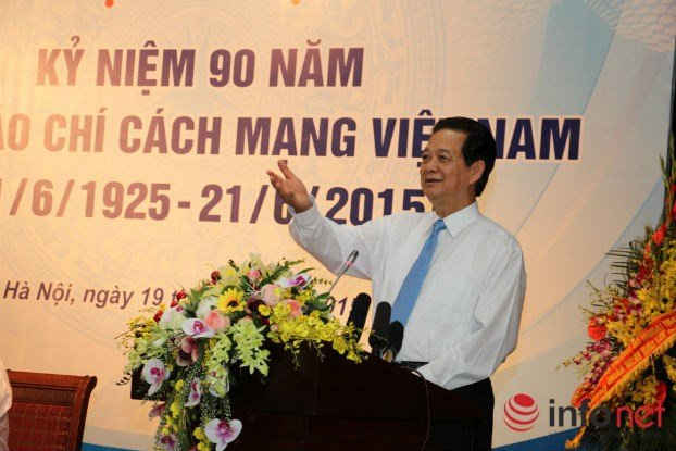 Phát biểu chỉ đạo tại sự kiện, Thủ tướng Nguyễn Tấn Dũng đánh giá cao sự phát triển của báo chí nước nhà. 