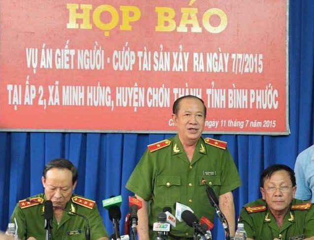 Lãnh đạo Bộ Công an đã “cám ơn báo chí” thông tin kịp thời, động viên Ban chuyên án tại buổi họp báo chiều 11/7. 